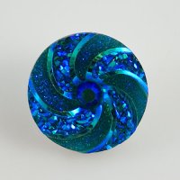 (image for) Snap Jewelry resin - Iridescent Spiral Blue