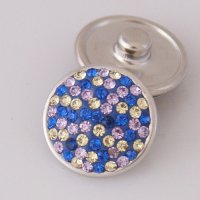 (image for) Snap Jewelry Crystal - Specks Blue & Light Purple