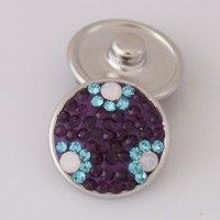 (image for) Snap Jewelry Crystal - Opalite & Dark Purple