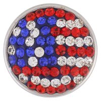(image for) Snap Jewelry Crystal - Flag - US