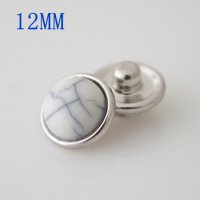 (image for) Mini Snap 12mm - Stone Gray Marble