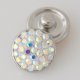 (image for) Mini Snap Jewelry AB Clear White Rhinestone Stud fits 12mm Petite Ginger Charms