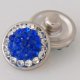 (image for) Mini Snap 12mm - Crystal Dark Blue & Clear
