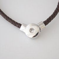 (image for) Snap Jewelry Magnetic Necklace - Brown