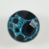 (image for) Snap jewelry Foil - Blue & Black