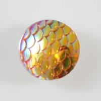 (image for) Snap Jewelry Iridescent Design - Scales Orange