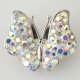(image for) Snap Jewelry Rhinestone - Butterfly AB