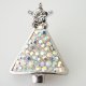(image for) Snap Jewelry Rhinestone - Christmas Tree AB