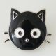 (image for) Snap Jewelry Enamel - Cat Black