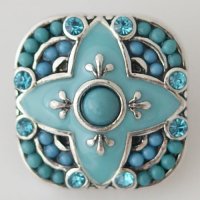 (image for) Snap Jewelry Gemstone - Light Blue