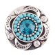 (image for) Snap Jewelry Stone Designer Light Blue fits 18-20mm