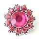 (image for) Snap Jewelry Rhinestone - Designer Faceted Pink