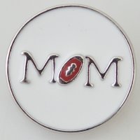 (image for) Snap Jewelry Enamel - Football Mom