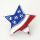 (image for) Snap Jewelry Enamel - Flag USA Star