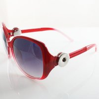 (image for) Snap Jewelry Sunglasses - Red
