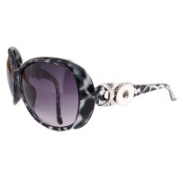 (image for) Snap Jewelry Sunglasses - Black Leopard Accent