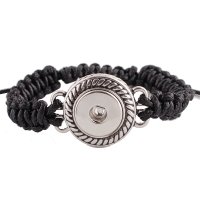 (image for) Snap Jewelry Bracelet Friendship - Black Designer