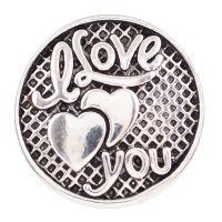 (image for) Snap Jewelry Metal - I Love you