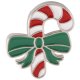 (image for) Snap Jewelry Enamel - Candy Cane Christmas