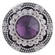 (image for) Snap Jewelry Rhinestone - Antique Designer Purple