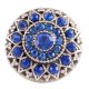 (image for) Snap Jewelry Rhinestone - Antique Designer Dark Blue