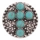 (image for) Snap Jewelry Gemstone - Turquoise Cross