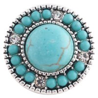 (image for) Snap Jewelry Gemstone - Turquoise Halo