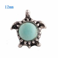 (image for) Mini Snap 12mm - Turquoise Turtle