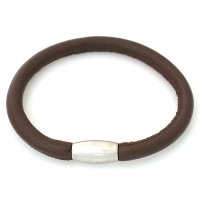 (image for) End Less Bracelet Magnetic Brown - 20CM 8 inch