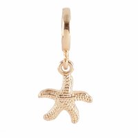 (image for) End Less Metal Charms Drop - Gold Starfish