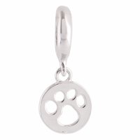 (image for) End Less Rhinestone Charms Drop - Dog Paw