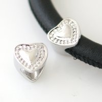 (image for) End Less Metal Charms - Silver Heart