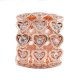 (image for) End Less Rhinestone Charms - Rose Gold Barrel Hearts