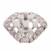 (image for) End Less Rhinestone Charms - Silver Stud Peaks