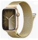 (image for) Gold Apple Magnetic Milanese Compatible with Apple Watch Bands 42mm 44mm 45mm 49mm
