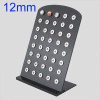 (image for) Mini Snap Display Stand - Black 40 Acrylic Holders 12 mm