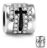 (image for) Charm 925 - Silver Faith Cross