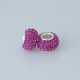 (image for) 925 Austrian Crystal Mini Bead 3.5 mm Hole - Dark Pink
