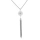 (image for) Snap Jewelry Tassel Necklace Length 32"+3"