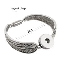 (image for) Snap Jewelry Magnetic Bracelet - Spoon Style Peacock