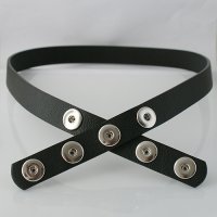(image for) Snap Jewelry Belt - Black Small 100CM