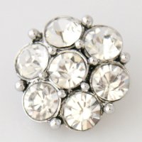 (image for) Snap Jewelry Rhinestone - Cluster - Clear
