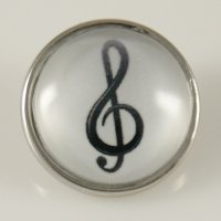 (image for) Snap Jewelry Photo - Music Note