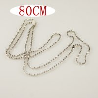 (image for) Snap Jewelry Fashion Ball Chain - 32"