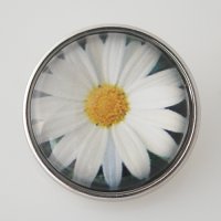 (image for) Snap Jewelry Glass - Flower Daisy