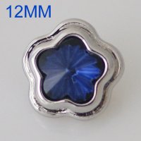 (image for) Mini 12mm Snap Jewelry Star Dark Blue