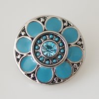 (image for) Snap Jewelry Enamel - Designer Teal