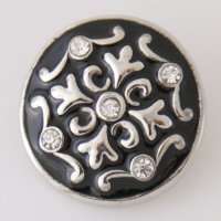 (image for) Snap Jewelry Enamel - Rhinestone Design - Clear
