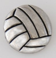 (image for) Snap Jewelry Metal - Sports - Volleyball