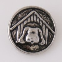 (image for) Snap Jewelry Metal- Dog House